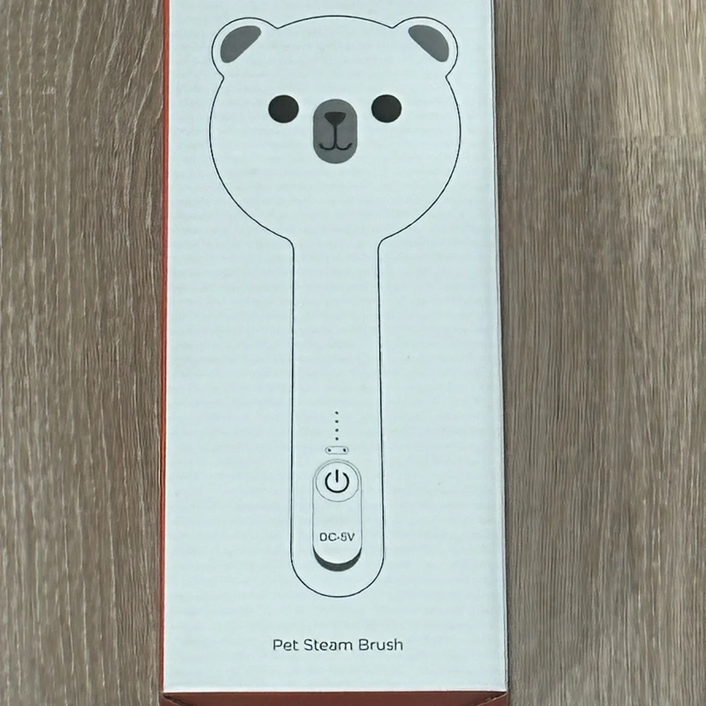 Cat Steam Brush, Brushes for Indoor Cats with Release Button